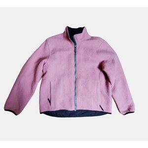 Woolrich TechnoWool Full-Zip Jacket Desert Rose Womens M Pockets‎ Wool Nylon